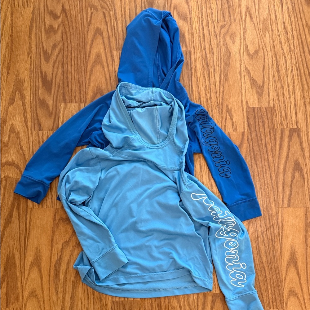 Patagonia Dual Blue Hooded Shirt